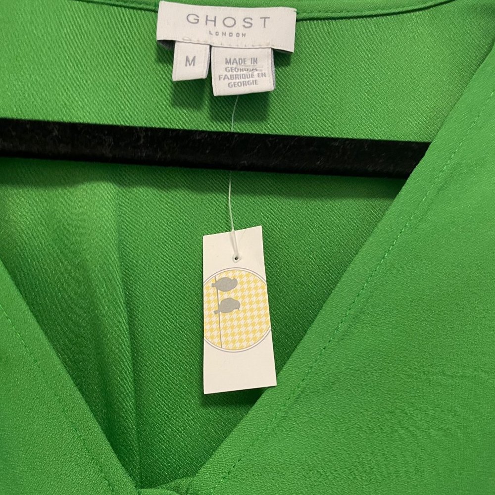 Margo Satin Back Crepe Dress - Picture 2 of 9